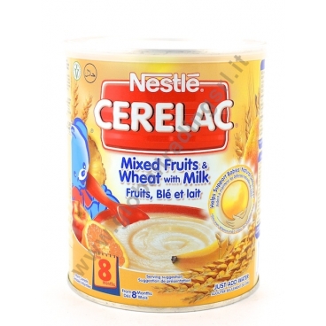 CERELAC MIXED FRUITS & WHEAT - CEREALI SOLUBILI 24x400g