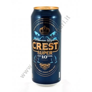 CREST SUPER BIRRA 10% 24x500ml