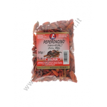 SHAPUR PEPERONCINO INTERO 80x50g