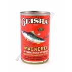 GEISHA MACKEREL TOMATO & CHILLI - SGOMBRI IN SALSA PICCANTE 50x155g