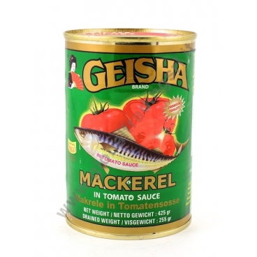 GEISHA MACKEREL TOMATO - SGOMBRI IN SALSA DI POMODORO 12x425g