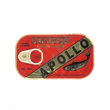 APOLLO ROSSO SARDINE IN OLIO VEGETALE 50x125g