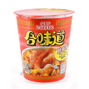 NISSIN CUP PRAWN - NOODLES ISTANTANEI 24x75g