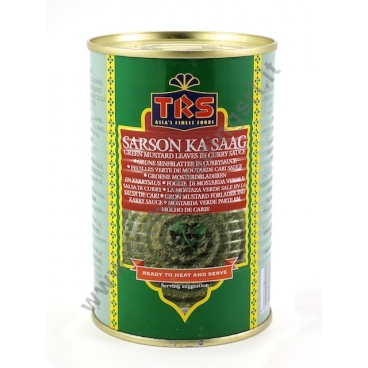 TRS SARSON KA SAAG - FOGLIE DI SENAPE AL CURRY 12x450g