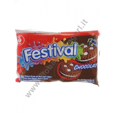 NOEL FESTIVAL CHOCOLATE - BISCOTTI AL GUSTO CIOCCOLATO 24x415g