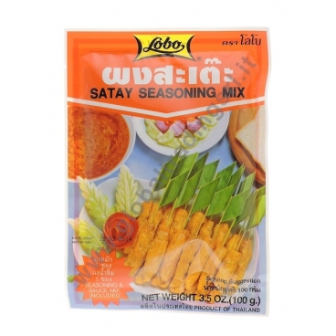 LOBO SATAY SEASON. MIX - CONDIMENTO IN POLVERE 24x100g