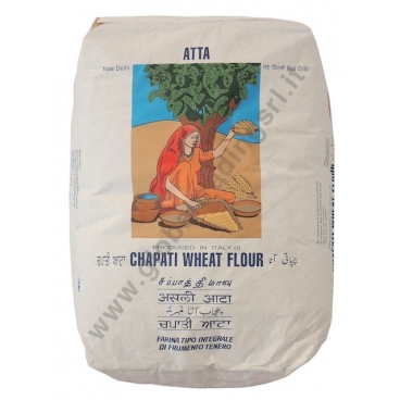 CEREALPUGLIA CHAPATI FARINA DI FRUMENTO INTEGRALE 25kg