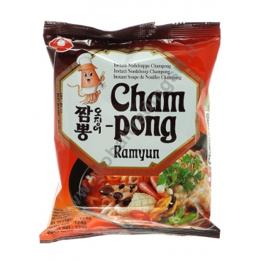 NONG SHIM CHAMPONG - NOODLES ISTANTANEI 20x124g