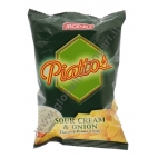 J&J PIATTOS SOUR CREAM & ONION - SNACK SALATO 50x85g