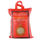 PRESIDENT GOLDEN SELLA - RISO BASMATI PARBOILED 5kg