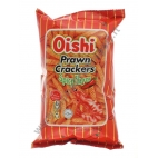 OISHI PRAWN CRACKERS HOT - SNACK SALATO 50x60g