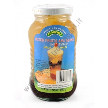 FLORENCE HALO HALO MIX - FRUTTA E LEGUMI IN SCIROPPO 24x340g