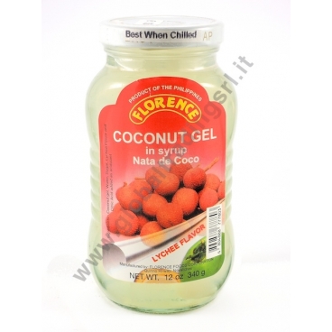 FLORENCE NATA DE COCO LYCHEES - GELATINA DI COCCO 24x340g