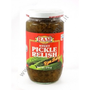 RAM SWEET PICKLE RELISH - SALSA DI CETRIOLI 24x270g