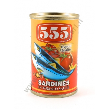 555 ALACCE IN SALSA PICCANTE 50x155g