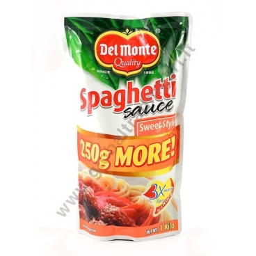 DEL MONTE SPAGHETTI SAUCE SWEET STYLE - SALSA AL POMODORO 18x1kg