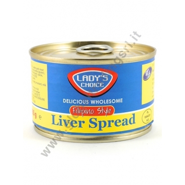 LADYS CHOICE LIVER SPREAD PORK - PATE DI FEGATO 12x165g