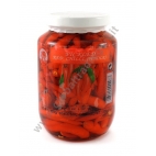 COCK PICKLED CHILLI - PEPERONCINI ROSSI SOTTACETO 24x454g