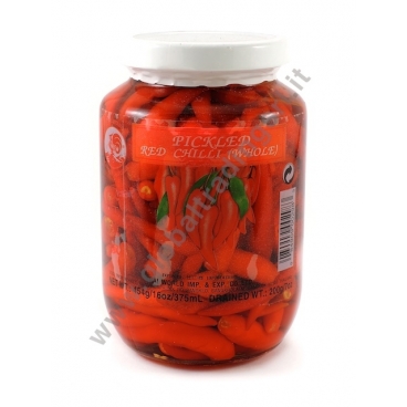 COCK PICKLED CHILLI - PEPERONCINI ROSSI SOTTACETO 24x454g