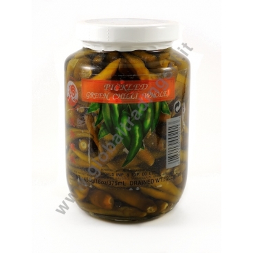 COCK PICKLED CHILLI - PEPERONCINI VERDI SOTTACETO 24x454g