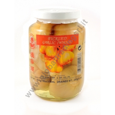 COCK PICKLED GARLIC WHOLE - AGLIO IN AGRODOLCE 24x454g