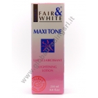 F&W MAXITONE LIGHTENING LOTION 24x250ml