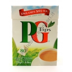 PG TIPS TE BUSTINE (80 bags) 12x250g