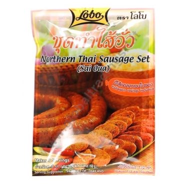 LOBO THAI SAUSAGE SET SAI OUA - CONDIMENTO IN POLVERE 12x60g