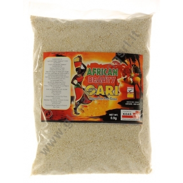 AFRICAN BEAUTY GARI BIANCO - SEMOLA DI MANIOCA 12x900g