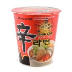 NONG SHIM CUP HOT&SPICY - NOODLES ISTANTANEI 12x75g