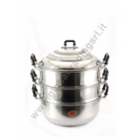 DIAMOND ALUMINIUM STEAM POT COOKER (24cm)