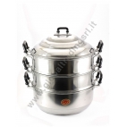 DIAMOND ALUMINIUM STEAM POT COOKER (32cm)