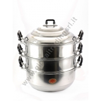 DIAMOND ALUMINIUM STEAM POT COOKER (34cm)