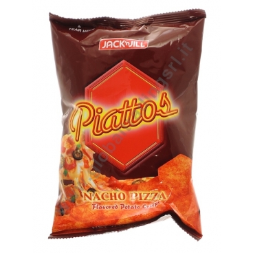 J&J PIATTOS NACHO PIZZA - SNACK SALATO 50x85g