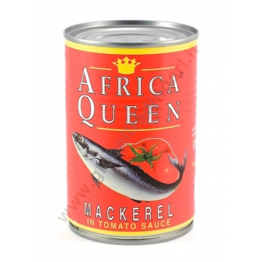 AFRICA QUEEN MACKEREL TOMATO - SGOMBRO AL POMODORO 24x425g