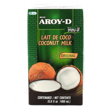 AROY-D COCONUT MILK - LATTE DI COCCO BRICK 12x1L