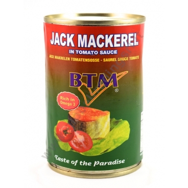 BTM JACK MACKEREL IN TOMATO - SUGARELLI AL POMODORO 24x425g