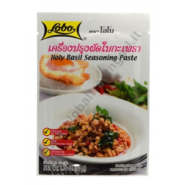 LOBO HOLY BASIL SEASONING PASTE - CONDIMENTO PICCANTE 12x50g