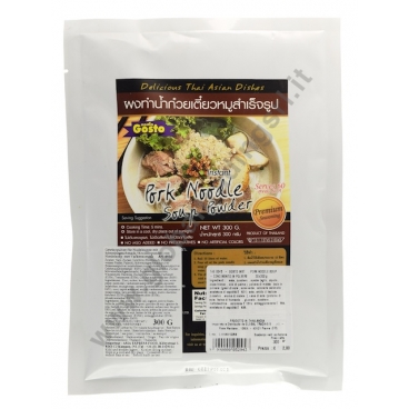 GOSTO INST. PORK NOODLE SOUP - CONDIMENTO IN POLVERE 30x300g