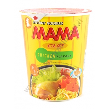 MAMA INSTANT CUP CHICKEN - NOODLES ISTANTANEI 12/16x70g