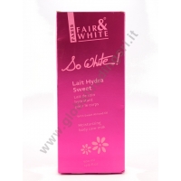 SO WHITE MOISTURIZING BODY CARE MILK (HYDRA SWEET) 24x500ml