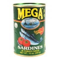 MEGA SARDINES GREEN - ALACCE IN SALSA DI POMODORO 24x425g