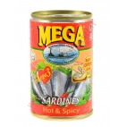 MEGA SARDINES HOT & SPICY - ALACCE IN SALSA PICCANTE 48x155g