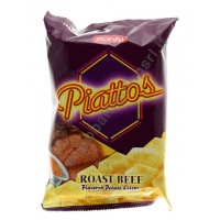 J&J PIATTOS ROAST BEEF - SNACK SALATO 50x85g