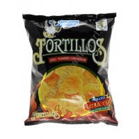 GRANNY GOOSE TORTILLOS CHILLI - SNACK SALATO 50x100g