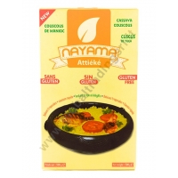 NAYAMA ATTIEKE CASSAVA COUSCOUS - SEMOLA DI MANIOCA 24x300g