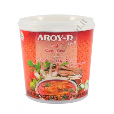 AROY-D CURRY IN PASTA ROSSO 24x400g