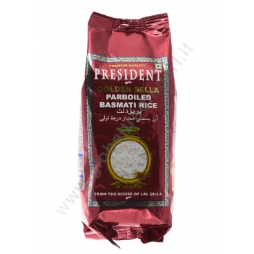 PRESIDENT GOLDEN SELLA - RISO BASMATI PARBOILED 20x1kg