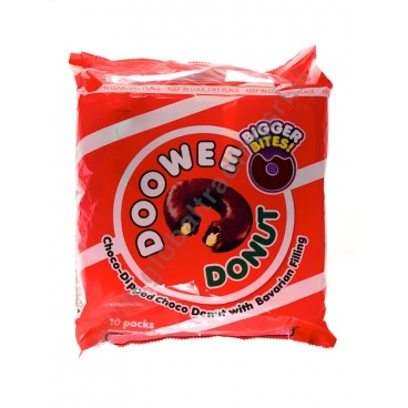 DOOWEE DONUT CHOCO - SNACK AL CIOCCOLATO (10 pz) 10x440g