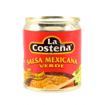 LA COSTENA SALSA MEXICANA VERDE - SALSA PICCANTE 24x220g